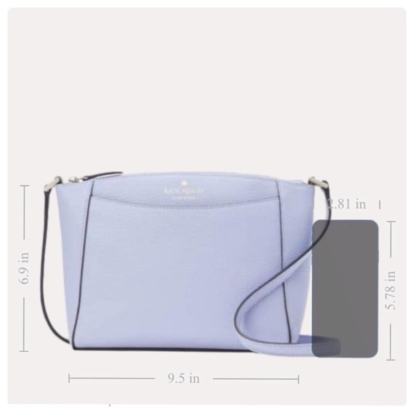 ♠️NEW KATE SPADE ♠️ Monica crossbody viola flower purse - Picture 6 of 9